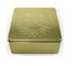 음식과 선물 주문을 받아서 만들어진 로고 돋을새김을 가진 포장 주석 상자를 위한 공상 정연한 금속 주석 상자 협력 업체