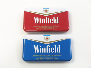 중국 점화기를 가진 Winfield 질 담배 양철 깡통 금속 담배 케이스 담배 케이스 협력 업체