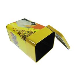 중국 포도 수확 주석은 직사각형 주석 상자 장식적인 주석 상자 주석 빵 상자 둥근 양철 깡통을 상자에 넣습니다 협력 업체