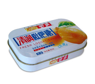 중국 사탕 및 박하 및 선물 카드를 위한 이음새가 없는 Rectangulare 금속 주석 상자 포장 협력 업체