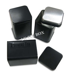 58 mm 찬성되는 HACCP FDA SGS를 포장하는 정연한 모양 Potrero 차 주석 상자 협력 업체