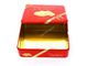 크리스마스 초콜렛 과자 선물 승진을 위한 파란 직사각형 주석 상자 협력 업체