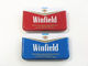점화기를 가진 Winfield 질 담배 양철 깡통 금속 담배 케이스 담배 케이스 협력 업체